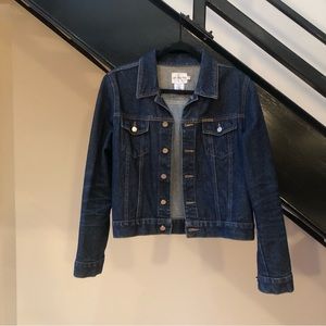 Women’s Dark Wash Jean Jacket, Size M